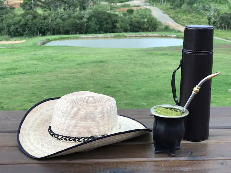 Cabana Texas com jacuzzi e pôr do sol