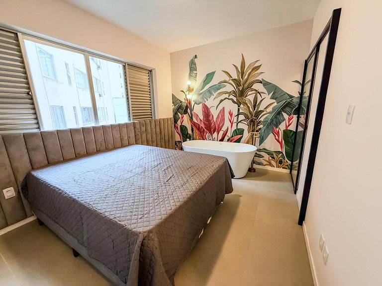 Incrível Loft no Centro de Floripa - com Banheira e Garagem