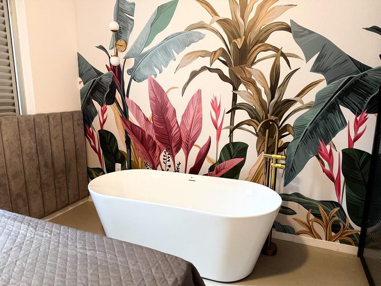 Incrível Loft no Centro de Floripa - com Banheira e Garagem