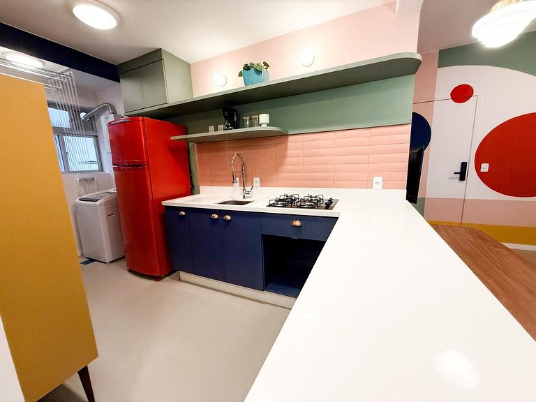 Incrível Loft no Centro de Floripa - com Banheira e Garagem